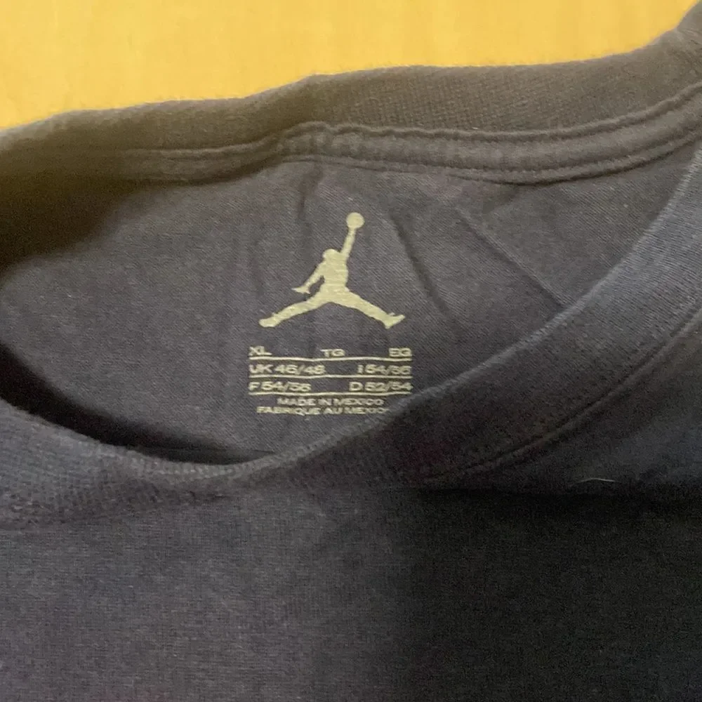 Y2K Jordan 7 Olympic Digital shoe‎ print t shirt size XL short sleeve